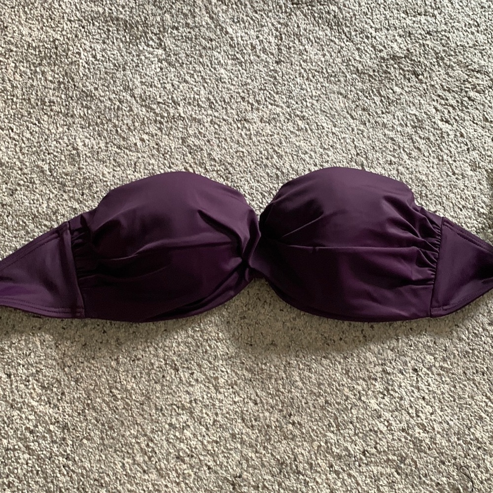 Victorias secret bathing suit top-strapless